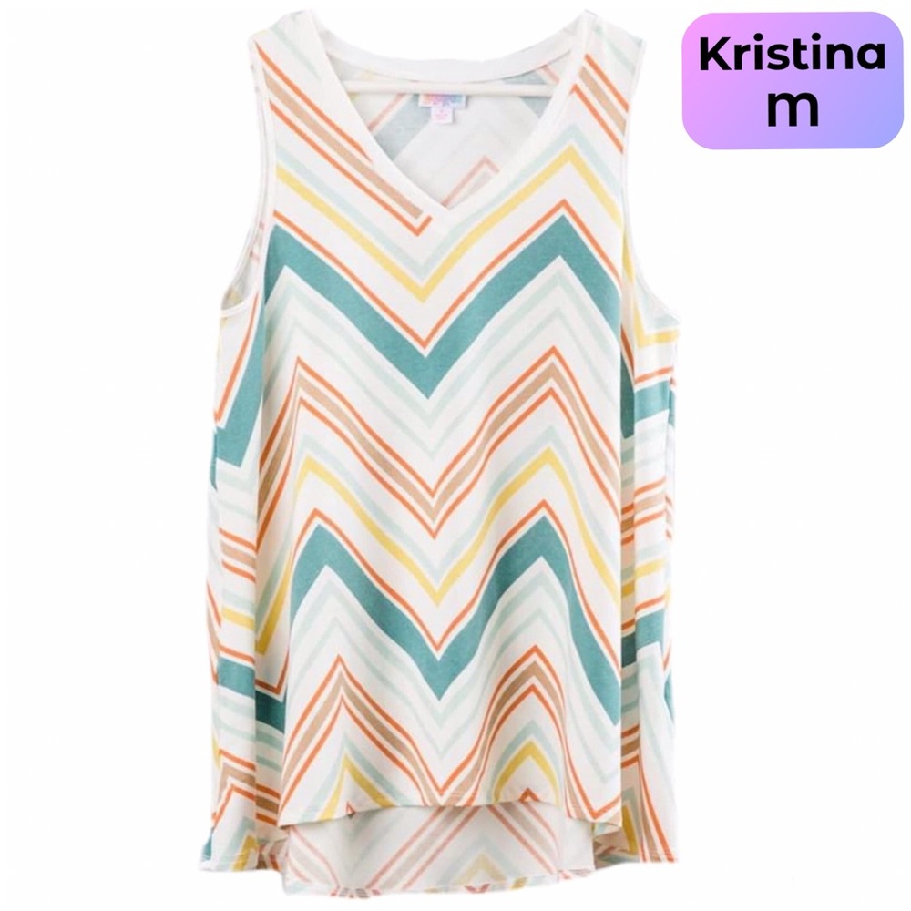 LuLaRoe Kristina Tank Top, M